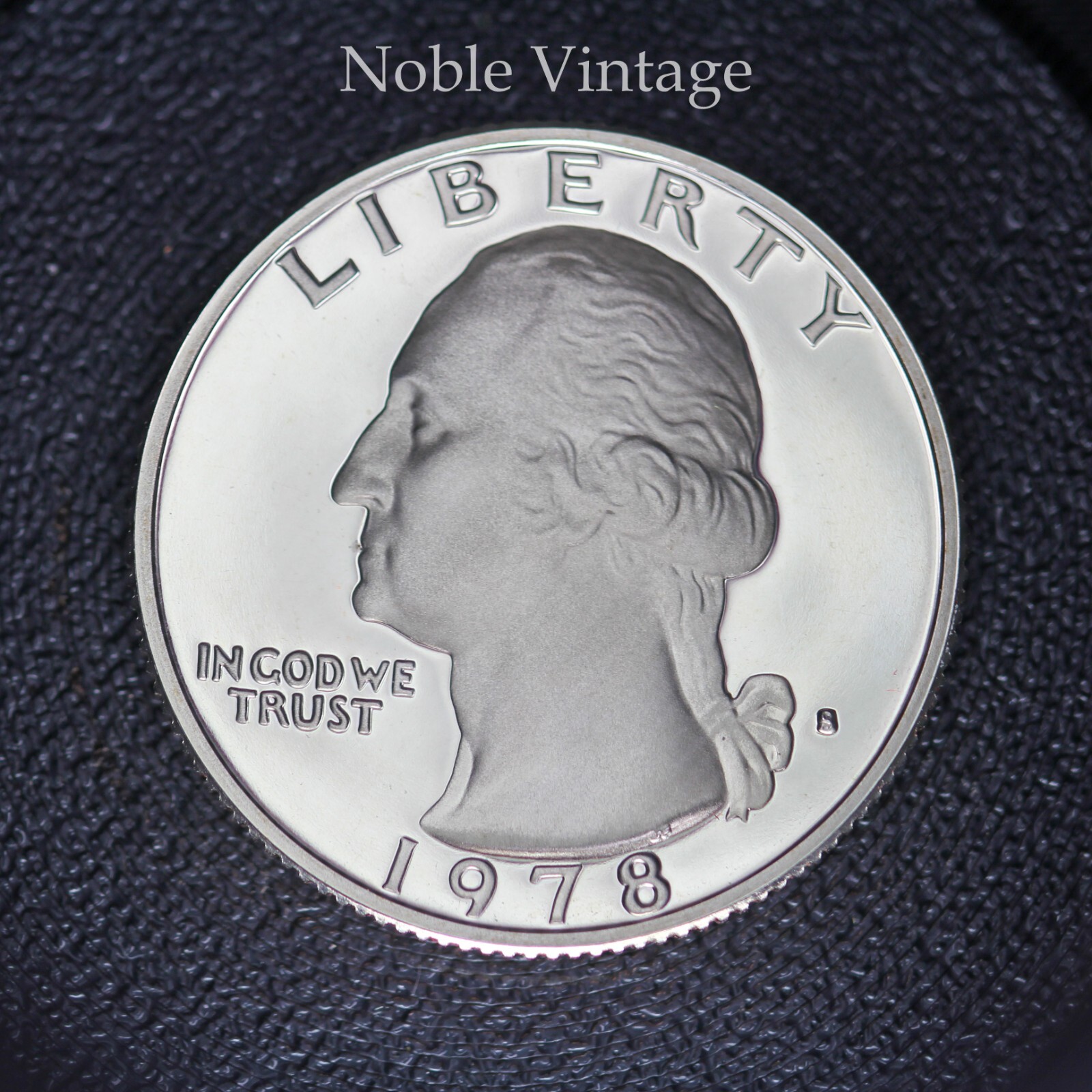 1978 S Proof Washington Quarter - From a Clad Proof Set