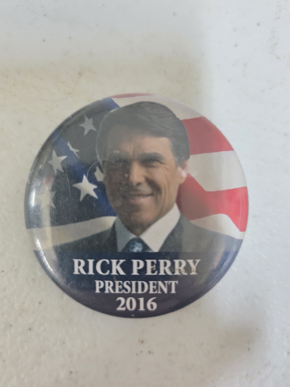 Rick Perry 2016 President 2-1/8" Campaign Button Pinback