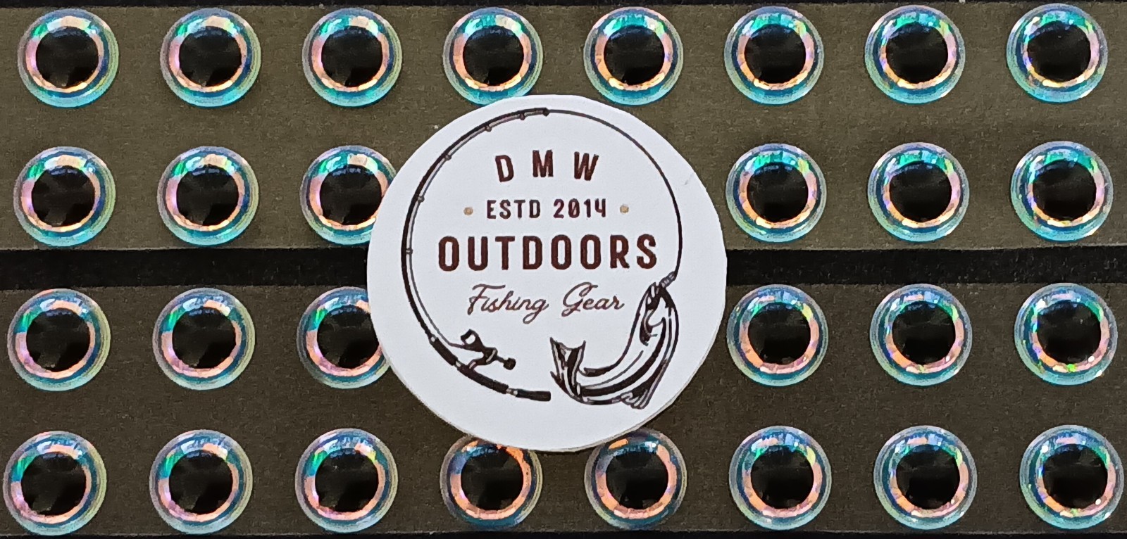 3D Fish Eyes-SUPER PEARL-10mm (13/32")-64/pk-Singles-Fly Tying-Lures-Jigs-Crafts