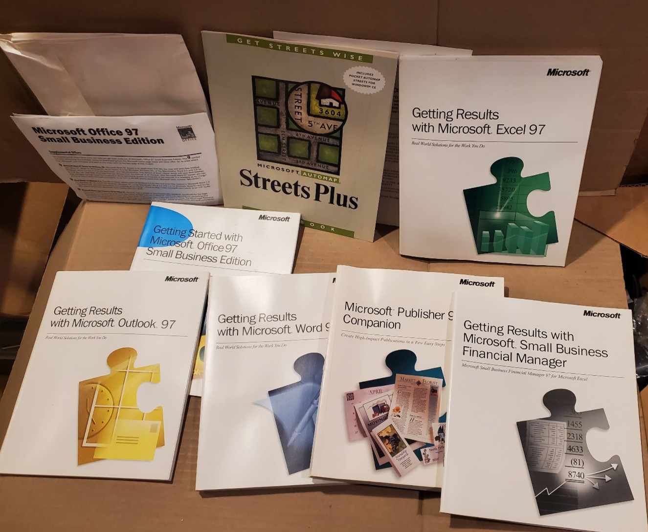 Microsoft Office 97 Small business dition Retail Package - Promotional Sample