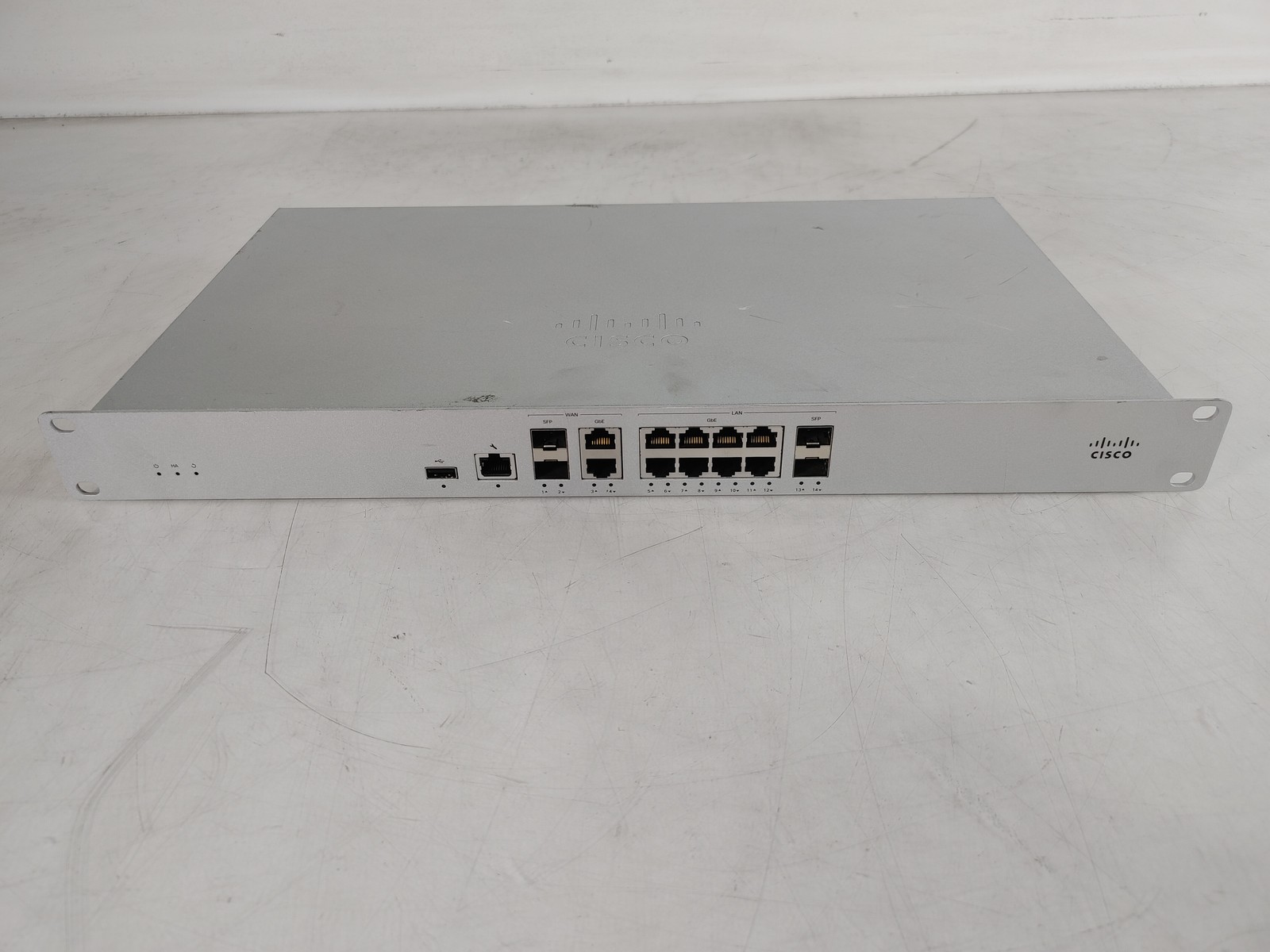 Cisco Meraki MX85-HW 10x 1G RJ-45 4x 1G SFP Managed Security Appliance Unclaimed