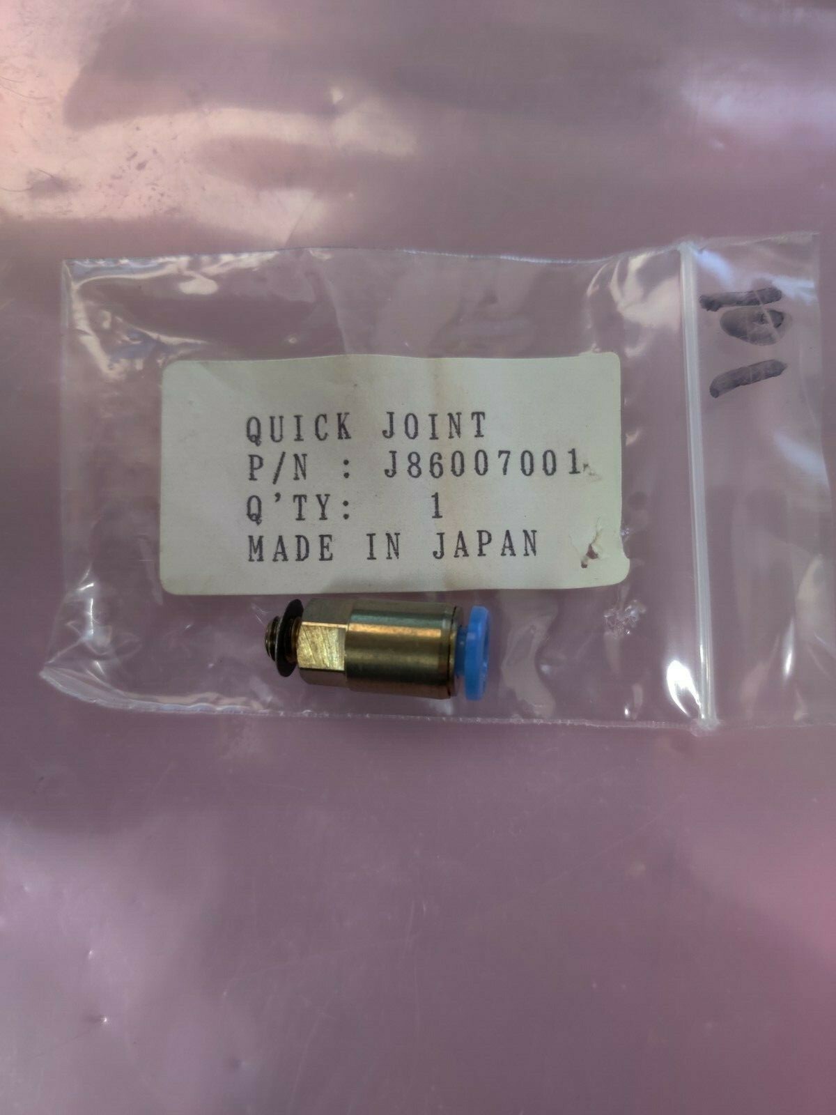 Universal Instruments Quick Joint J86007001