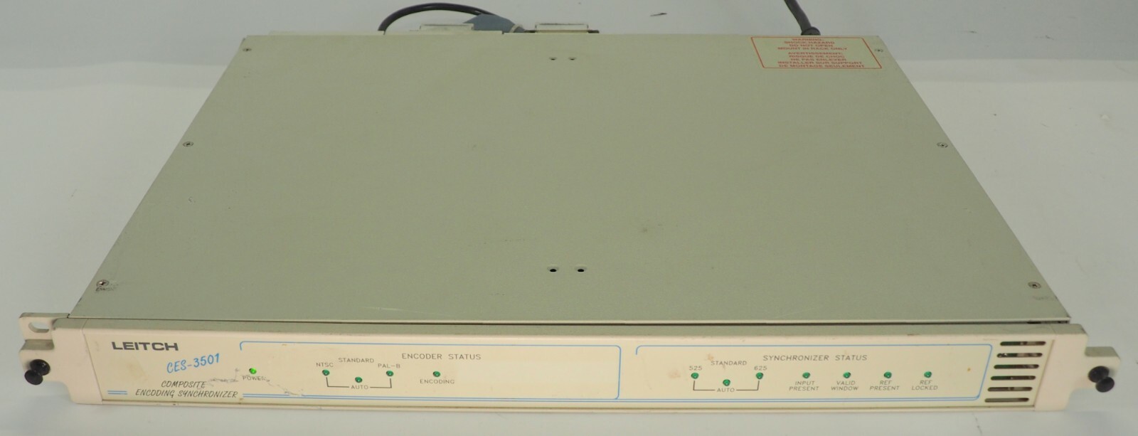 Leitch C ES-3501 Composite Encoding Synchronizer with Mods