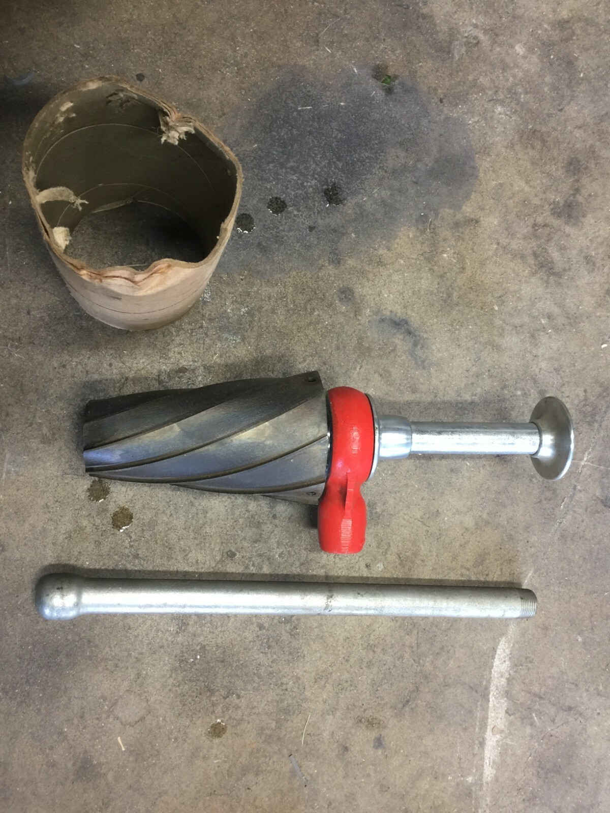 RIDGID NO. 254 SPIRAL RATCHET 2 1/2 - 4 "