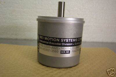 BEI H25G-1250-ABZC-7406R-LED-SM18 ENCODER NEW CONDITION NO BOX