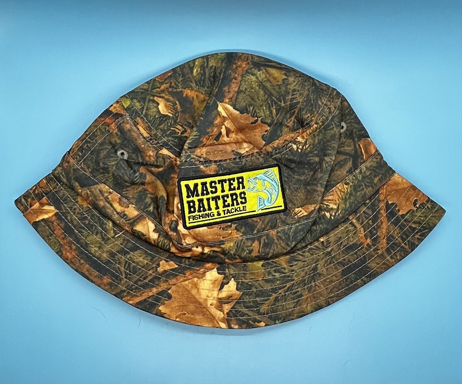 Master Baiters Fishing & Tackle Camouflaged Camo Fishing Sun Hat