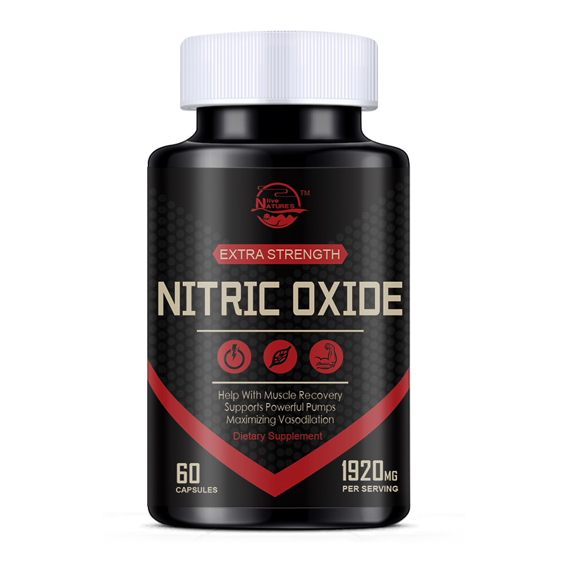 Nitric Oxide Booster - L-Arginine, L-Citrulline 60 Capsules Highest Potency