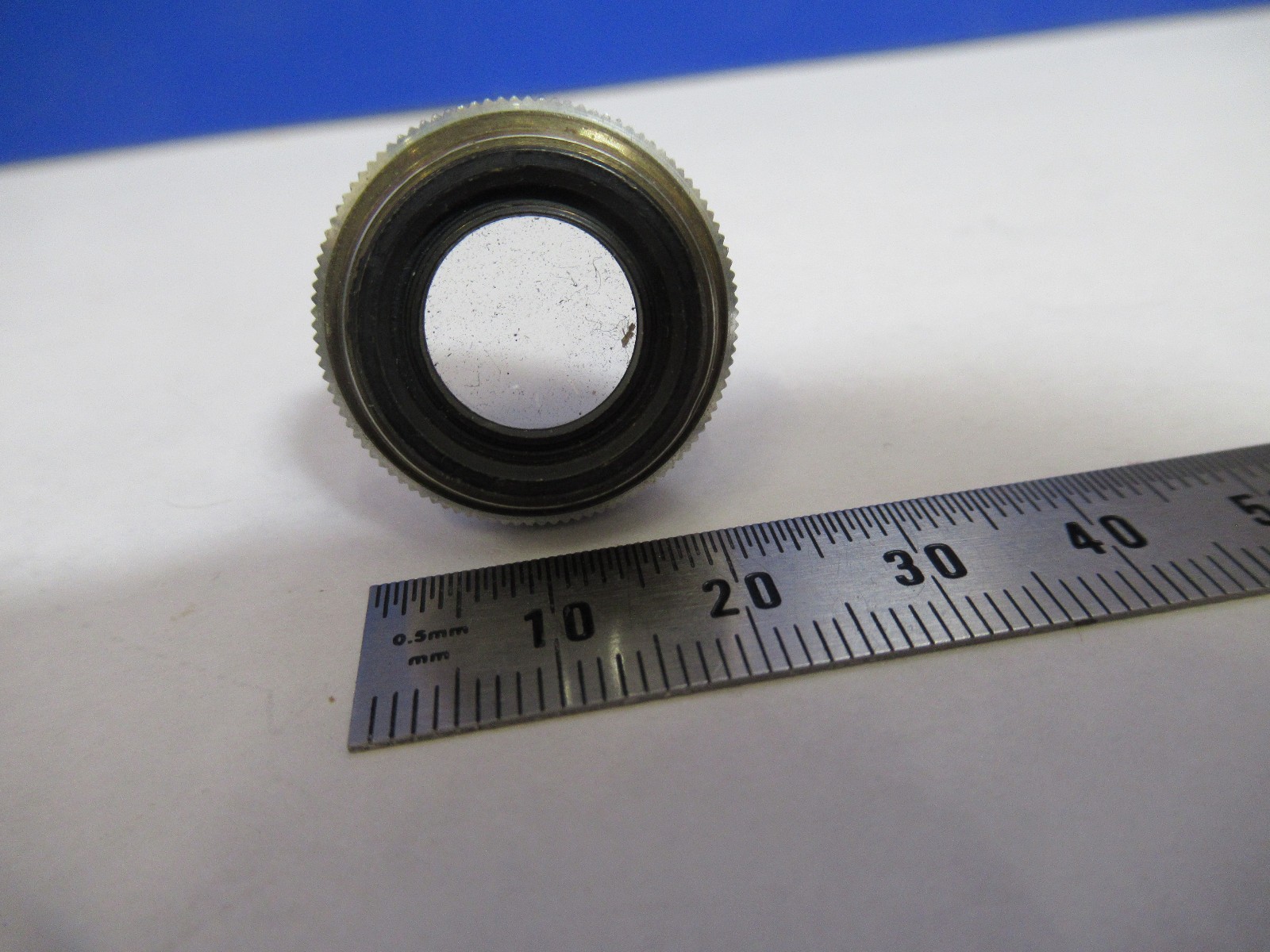 OBJECTIVE 48mm BAUSCH LOMB LENS OPTICS MICROSCOPE PART AS PICTURED U1-A-05