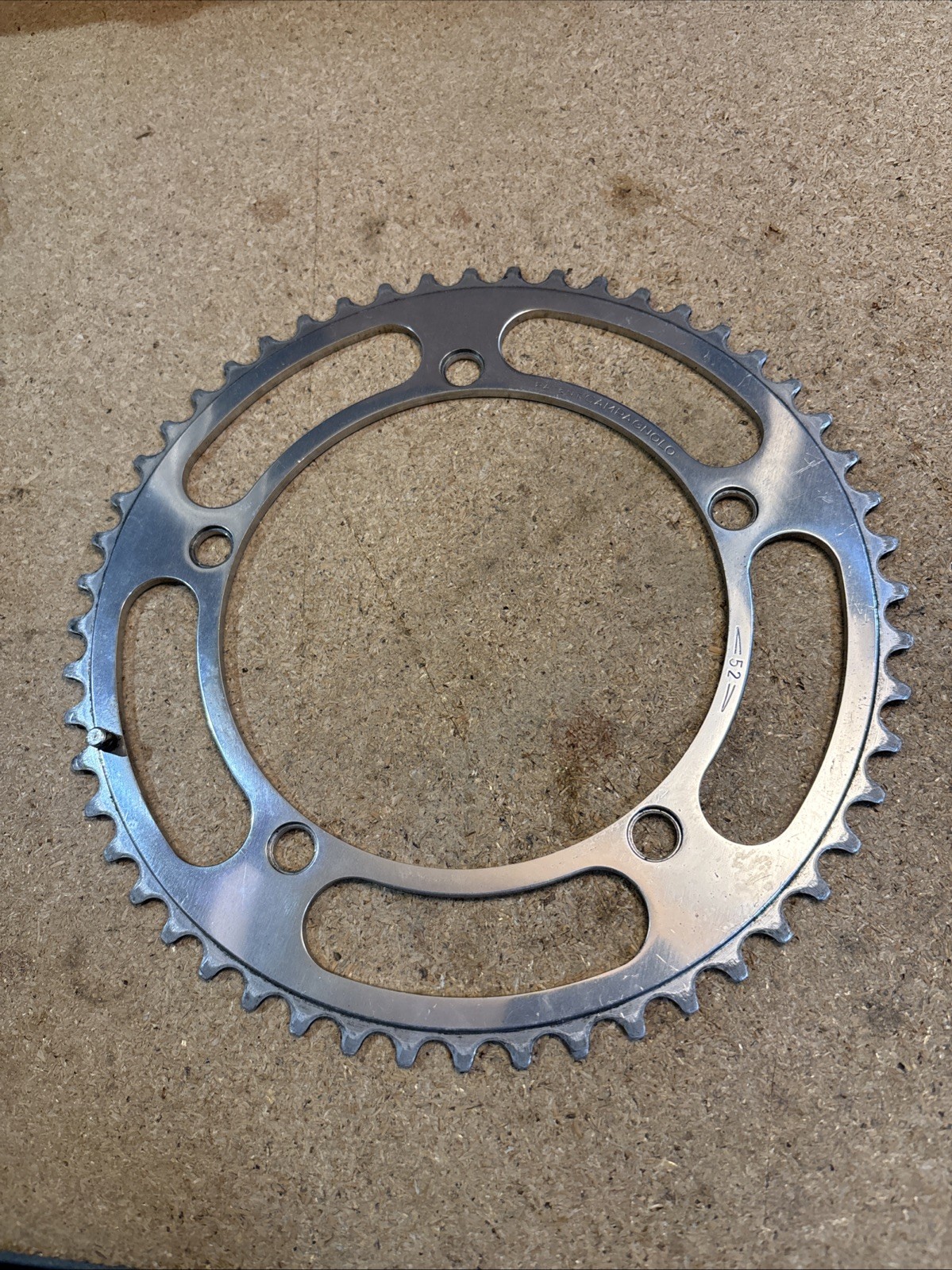 campagnolo nuovo record Large Chainring 52 Tooth 144 BCD - Good Used Condition