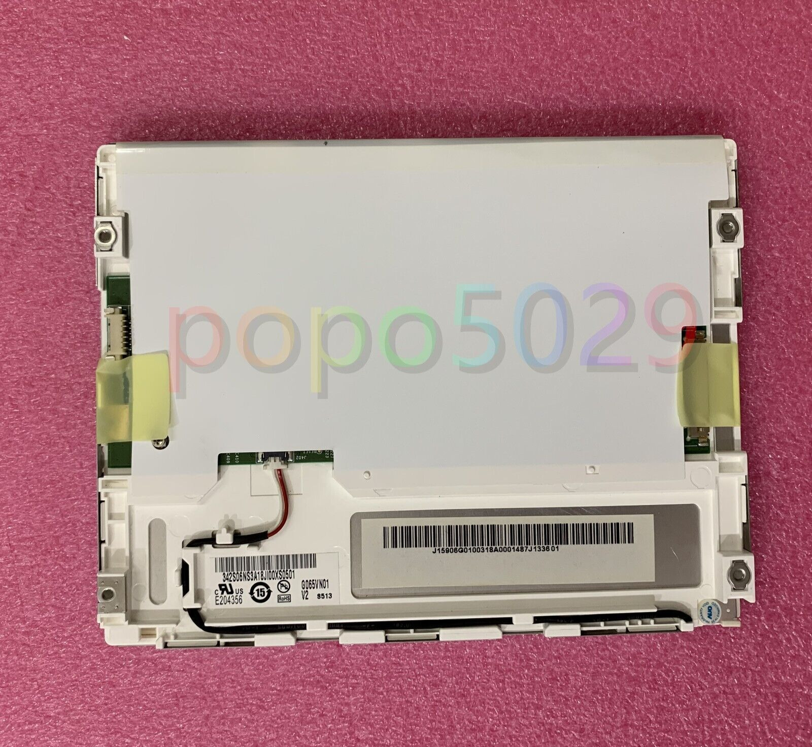 G065VN01 V2 original industrial display LCD screen 6.5 inch , Fast Shipping