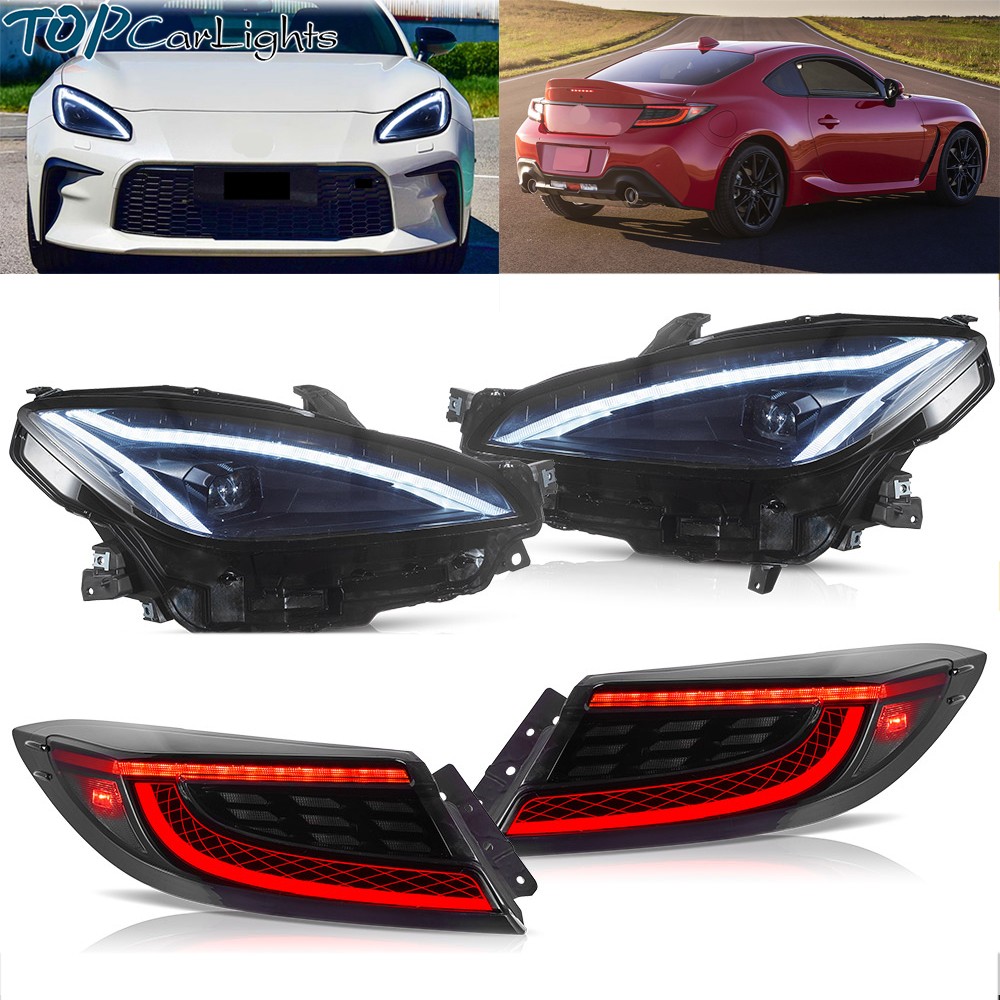 VLAND LED Headlights & LED Taill Lights For 2022-2024 Toyota GR86 /Subaru BRZ
