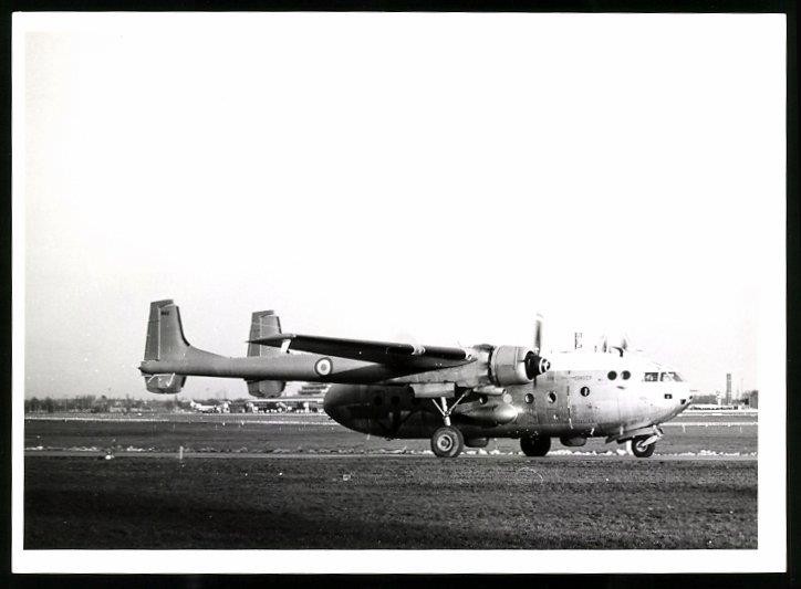 Photography Aircraft Nord 2501, Transport Plane With Double Tail