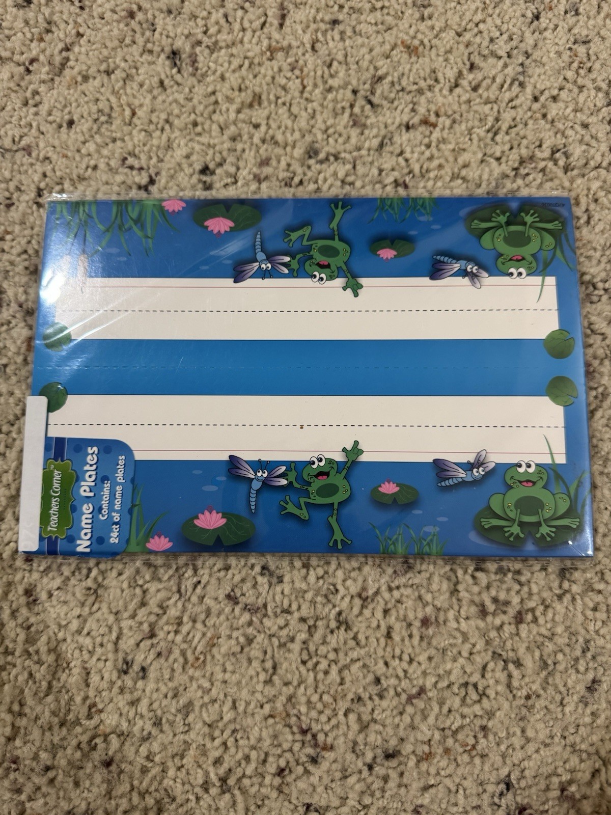 Brand new Lily pad Name Tags For Classroom