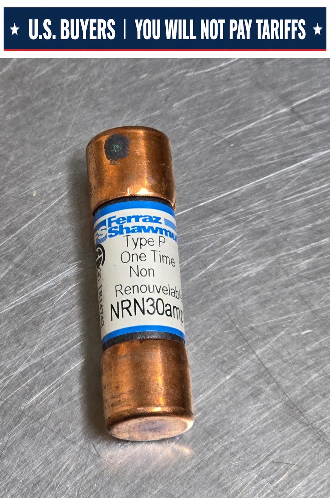 Ferraz Shawmut NRN30, 30A 250V Fuse