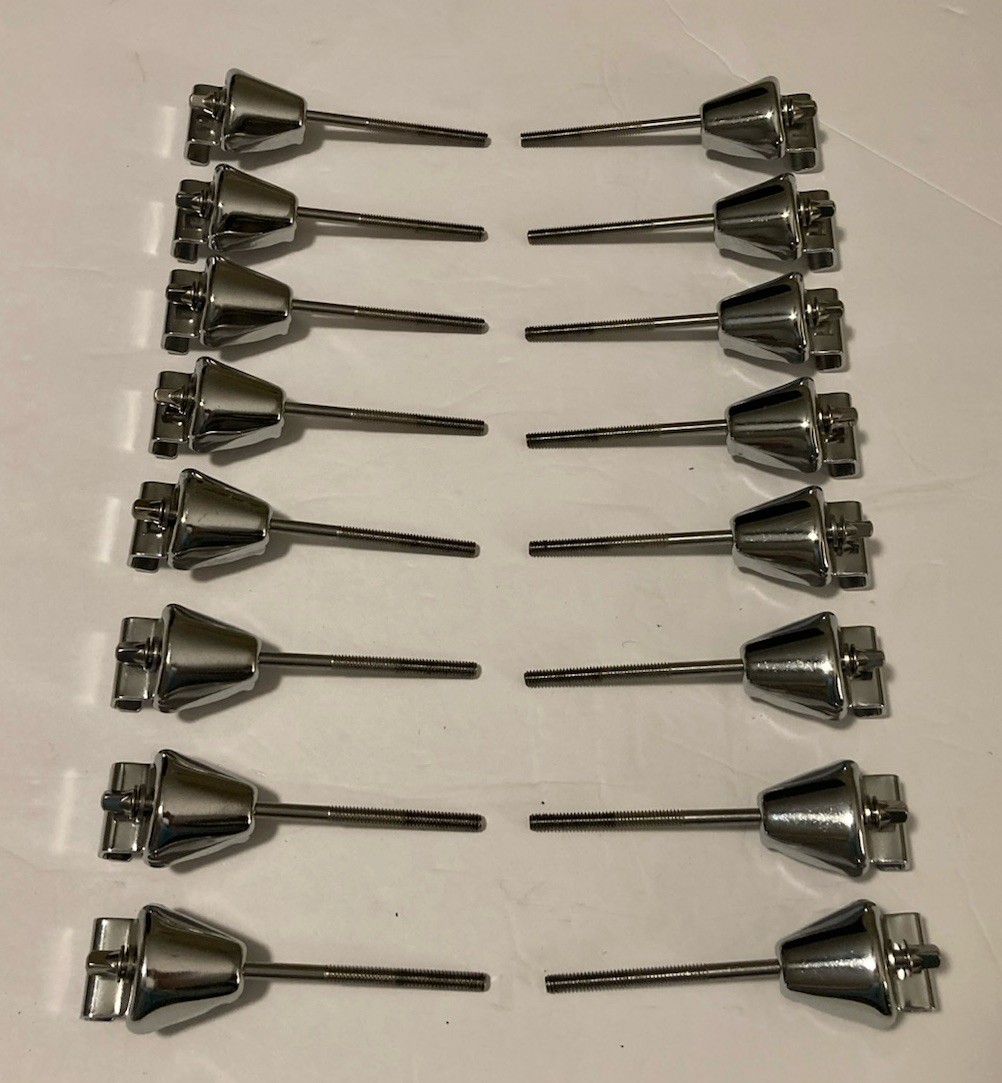 Yamaha Stage Custom Birch Bass Drum Claws & Tension Rods 16ea 4-1/4" Length
