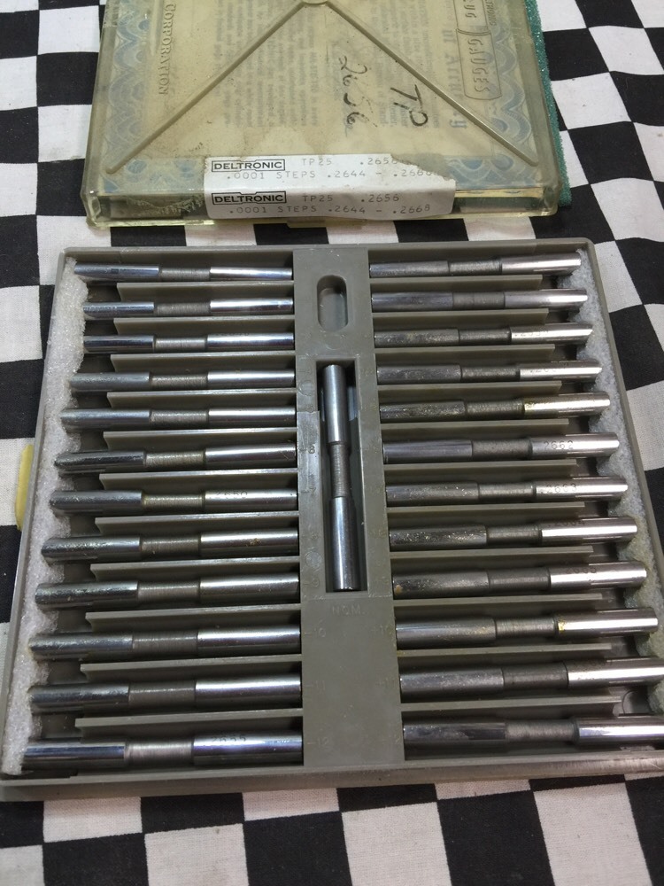 Deltronic Half-thou-Set Tenth Plug Gauge .2644 To .2668, SHIPSAMEDAY#A22