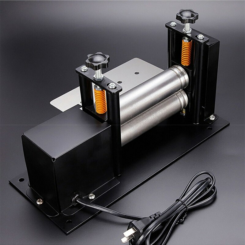 220V Electric Leather Shoulder Strap Rolling Machine Strip Pulling Laminator
