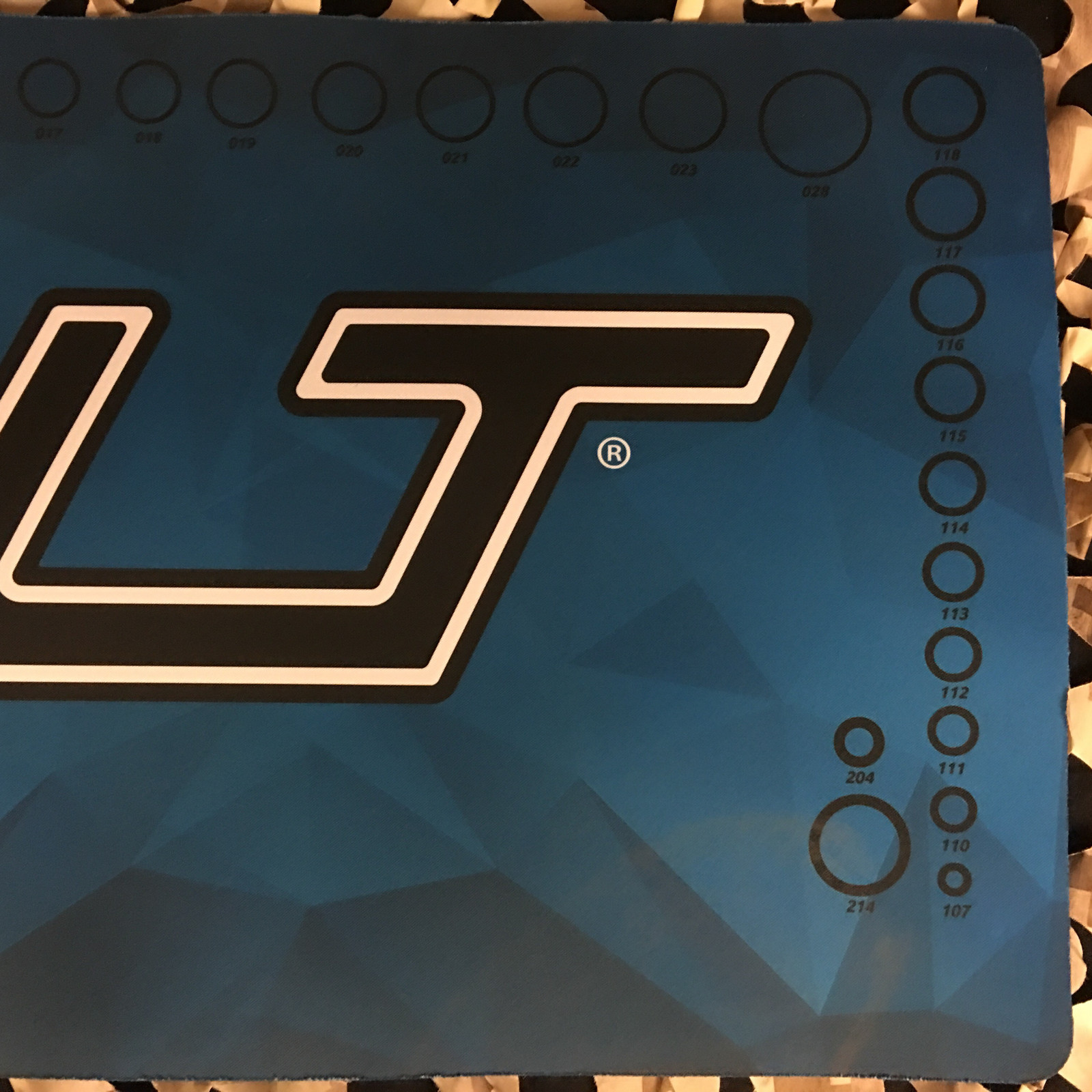 NEW Exalt V2 Paintball Tech Mat - Large - Blue