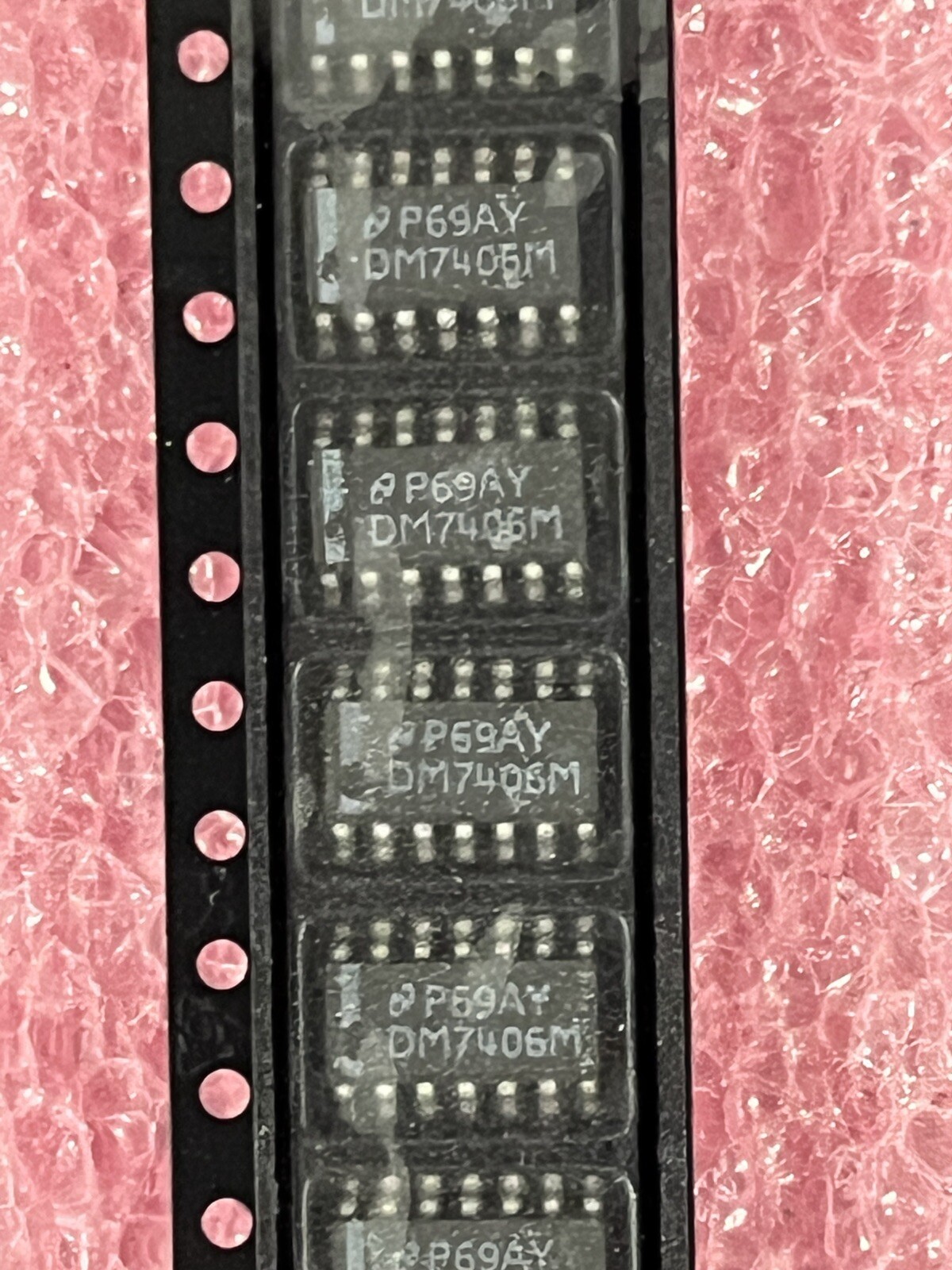 DM7406M IC INVERTER 6 CH 1 INP 14 SOIC NATIONAL SEMICONDUCTOR (LOT OF 20)