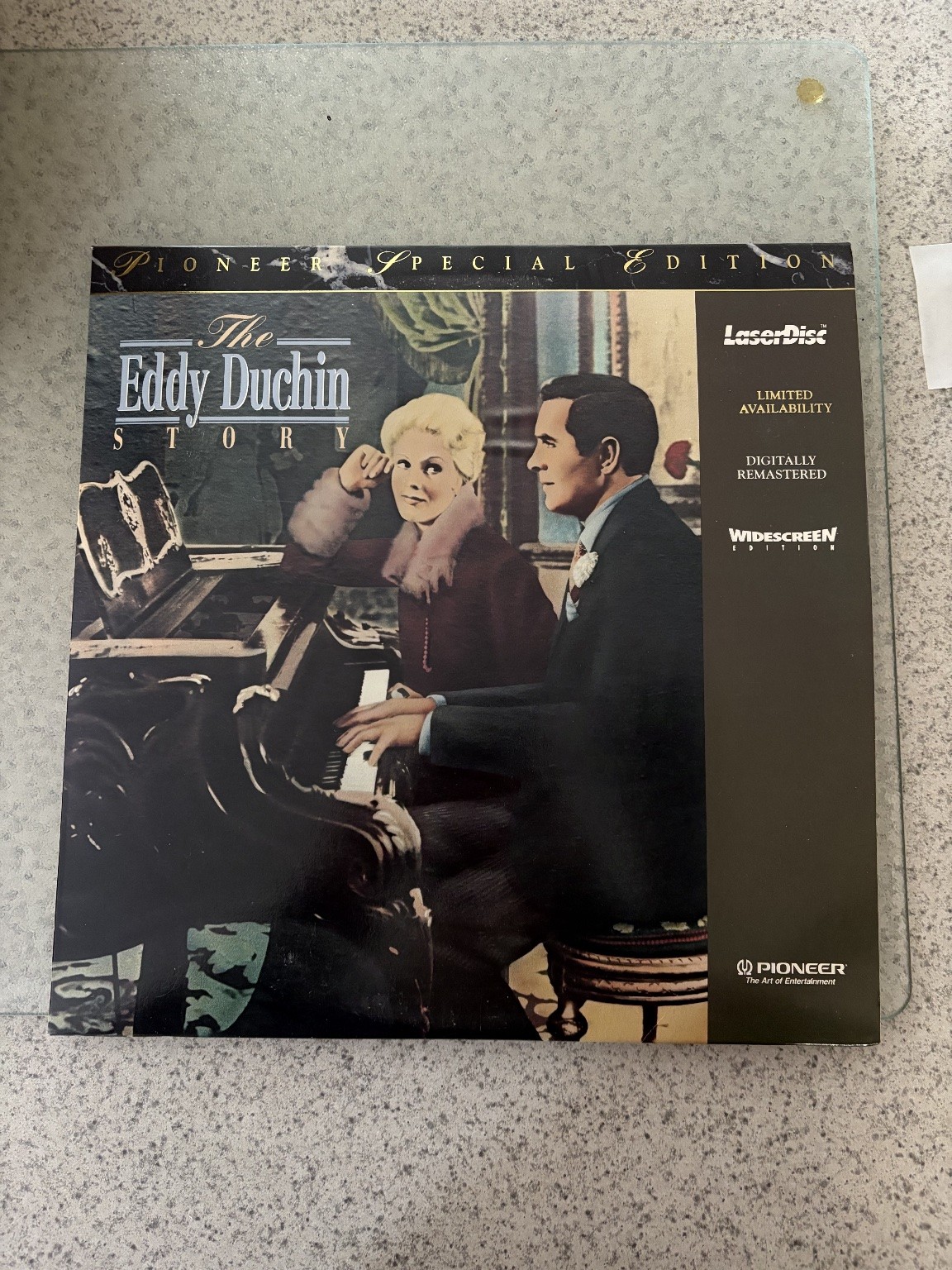 Eddy Duchin Story LaserDisc 1956 Musical Drama Widescreen Pioneer