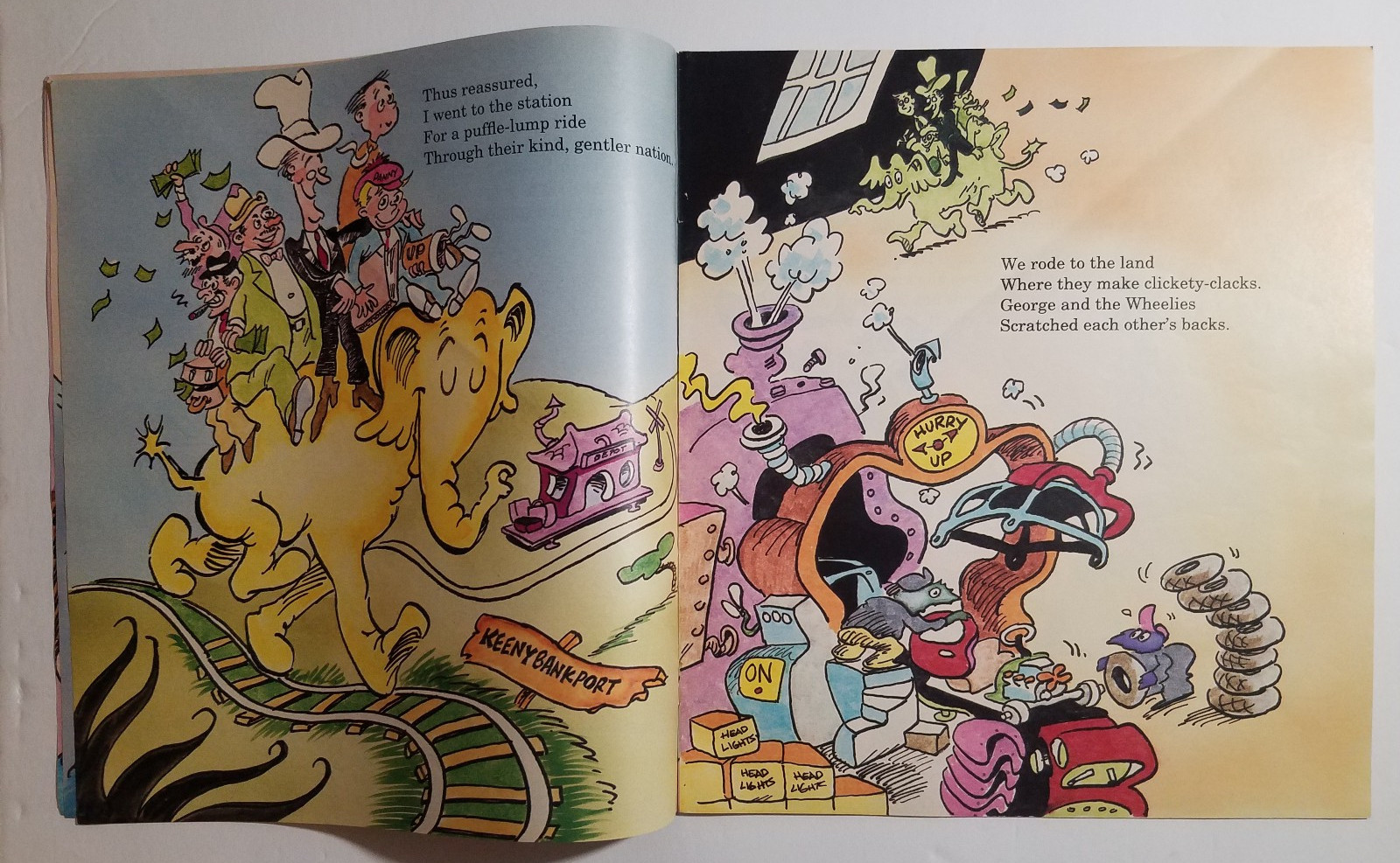 The Outrageous Adventures of George & Dan, Bush Quayle Dr Seuss Like Booklet