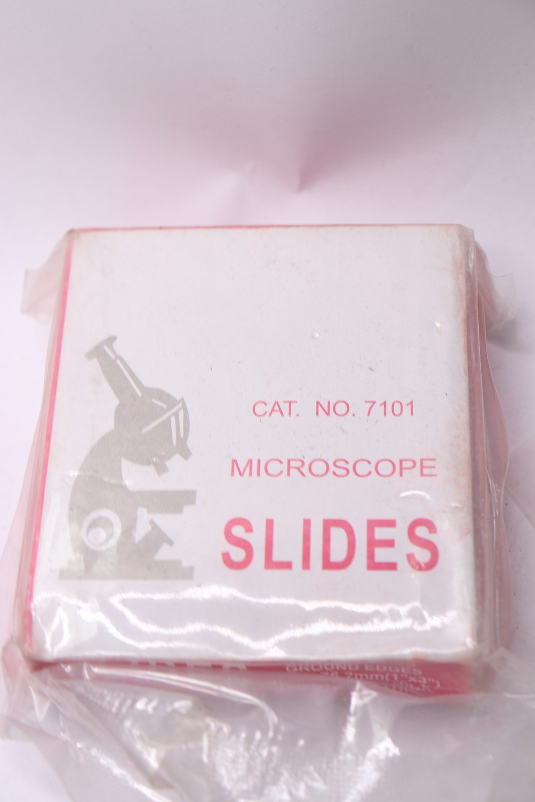 (72-Pk) Sail Brand Microscope Slides Clear 1" x 3" 7101