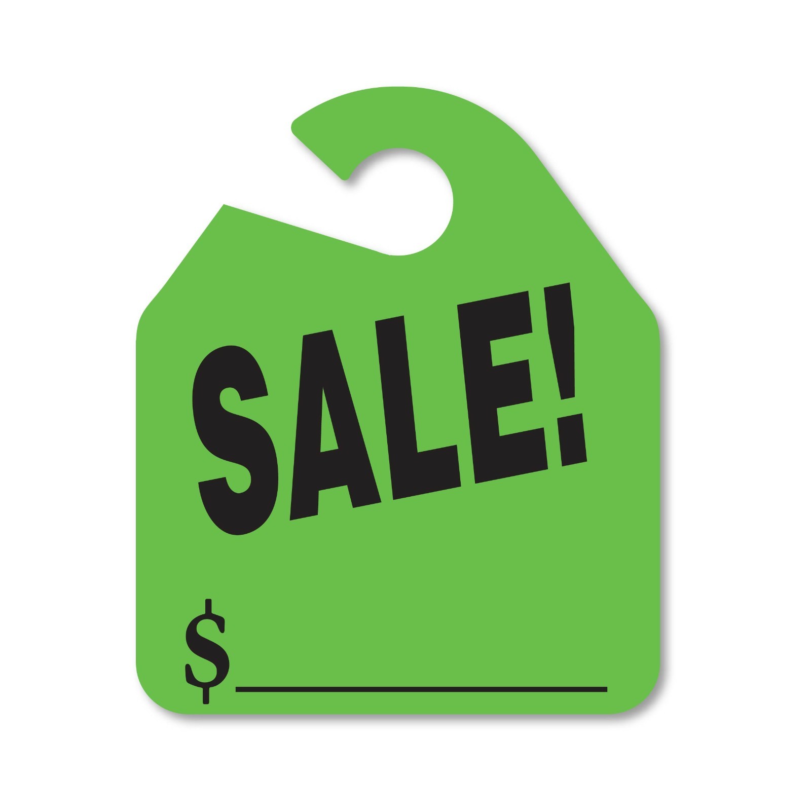 Car Dealer Mirror Hang Tags Fluorescent Sale Price Rearview Tags Auto Lot
