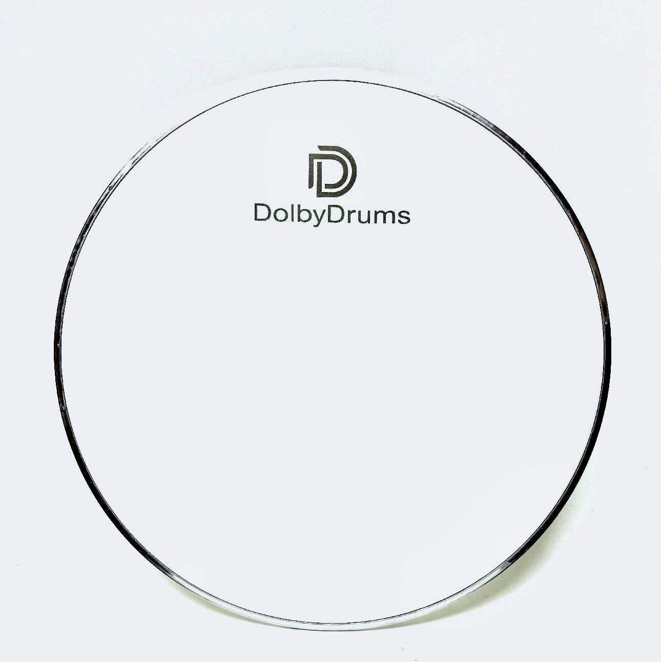 Dolby 16” 3-Ply MESH Low Volume Bass Kick Drumhead White Head