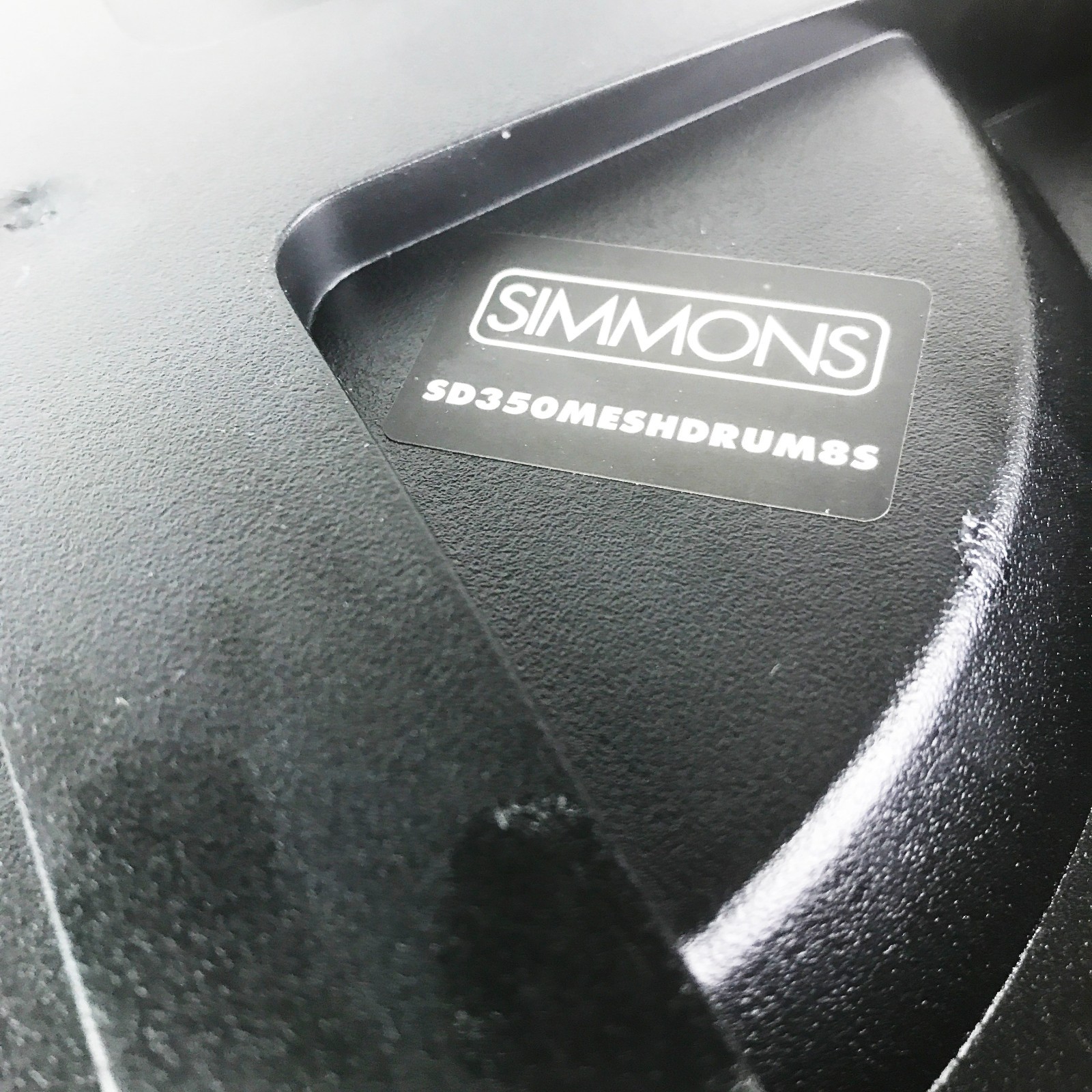 Simmons SD350MESHDRUM8S 8" Mesh Drum Pad Tom Snare Single Zone Original
