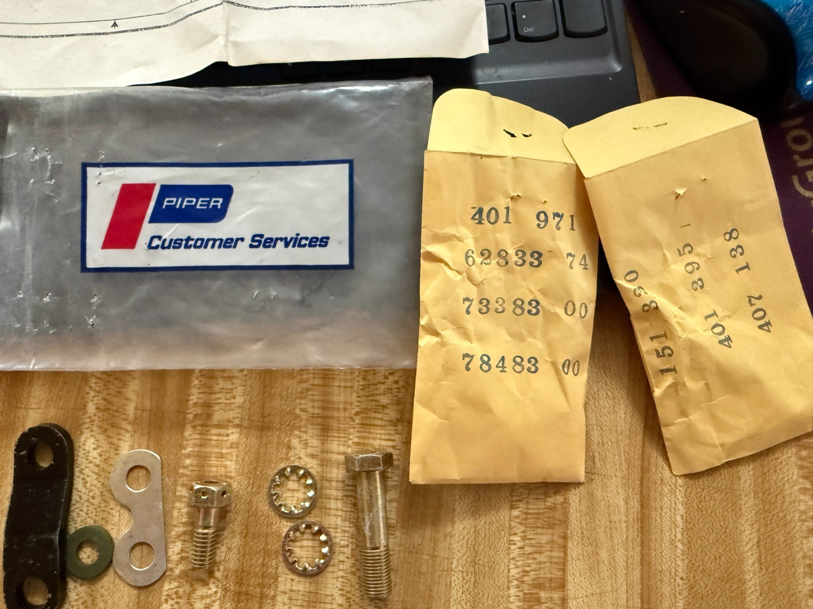 Piper Kit 760-742 Alternator Kit Missing Long Bolt