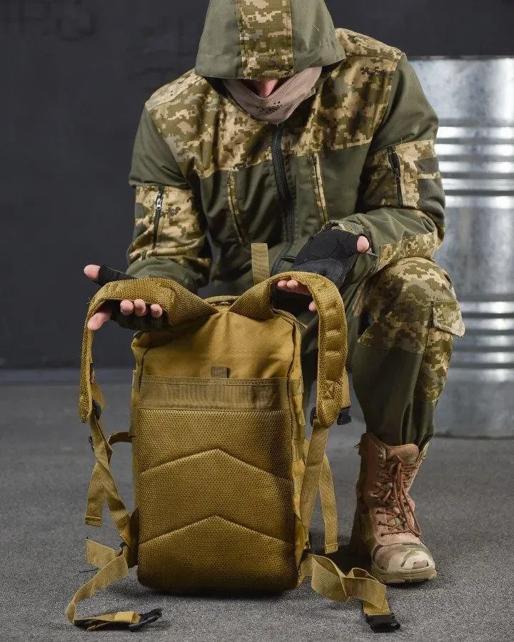 Tactical backpack 25l, coyote backpack, coyote backpack, coyote backpack,🇺🇦