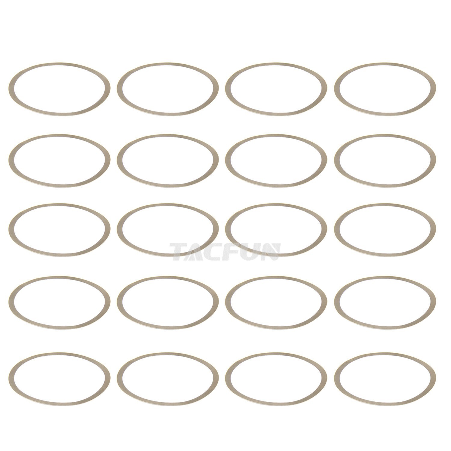 20 PCS Free Float Nut Washers thin Shims Alignment for 308