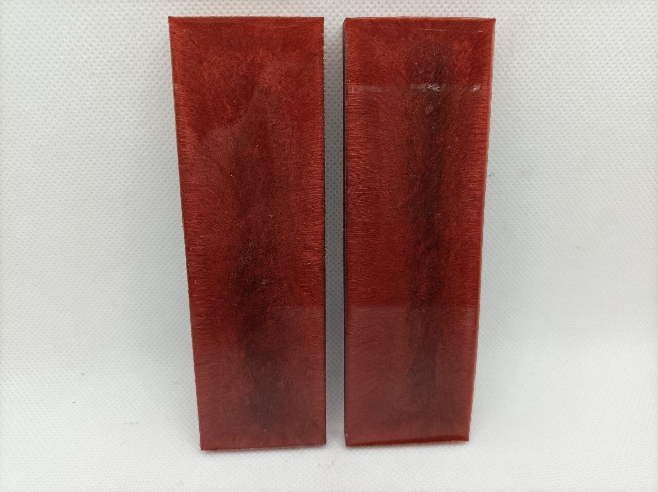 2pcs Bronze Resin Knife Scales Handle,Blanks Knife,Gun Handle Decoration #N124