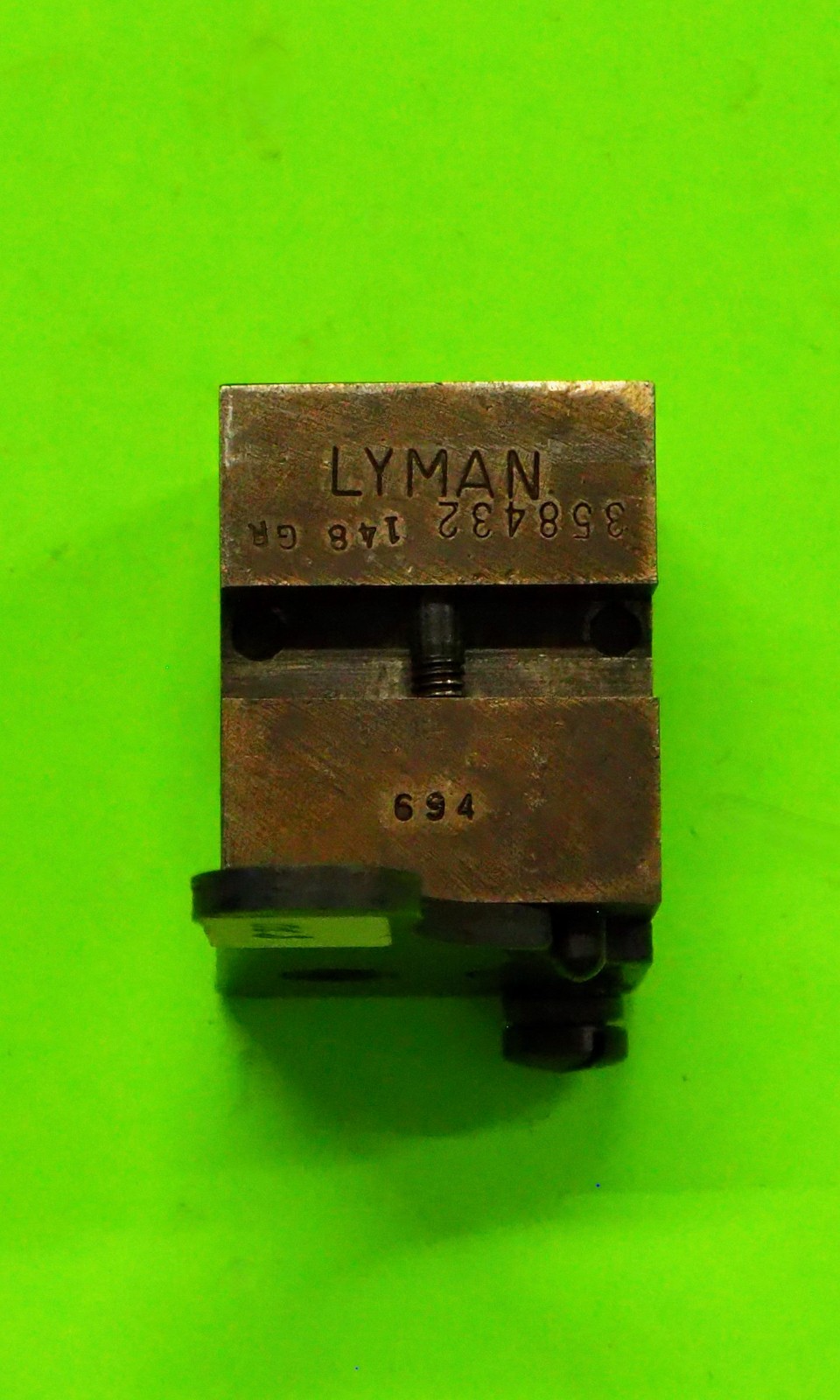 Lyman (2-cavity) Mold-(358-432)-38 Caliber