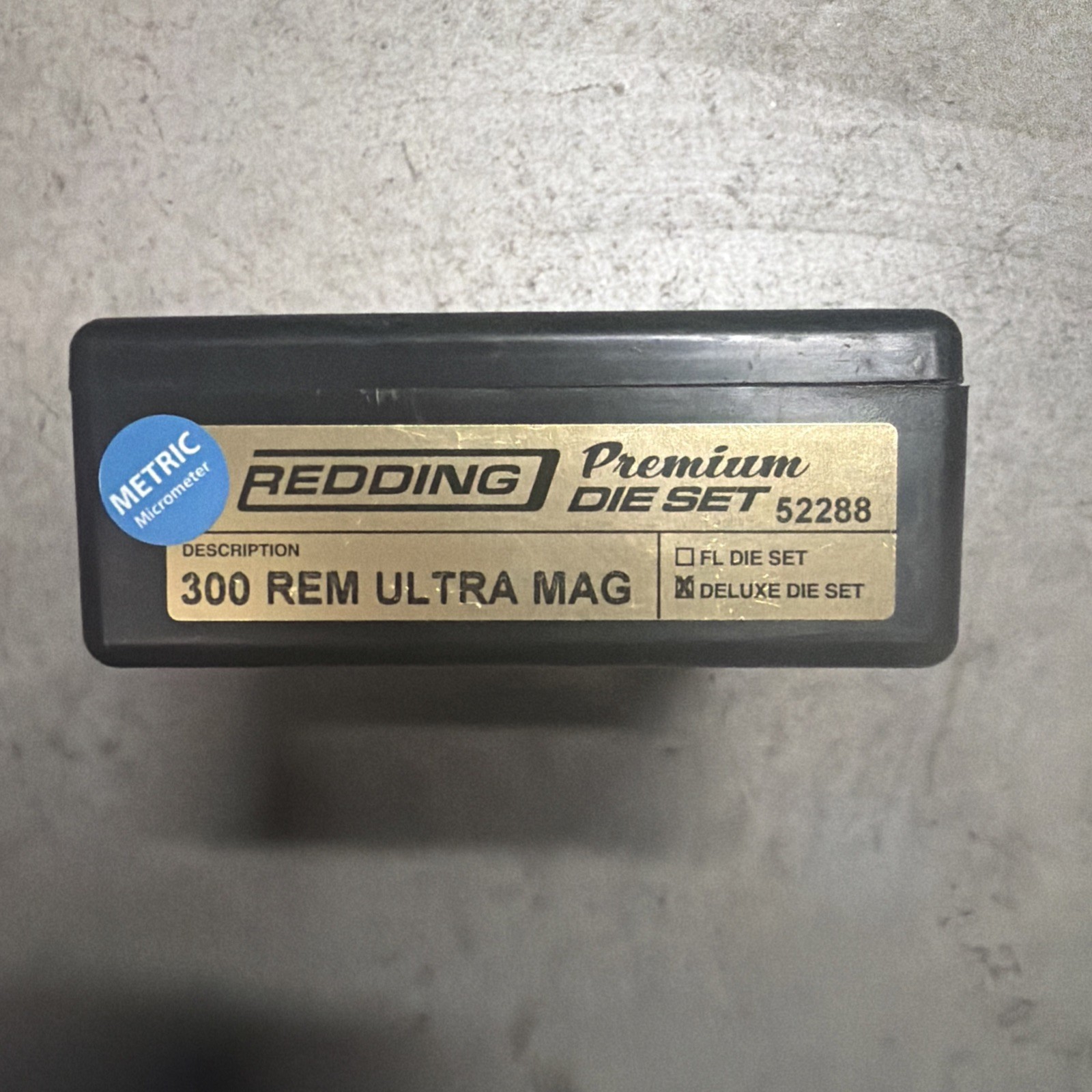 Redding 300 REM ULTRA MAG DELUX DIE SET  #51288 Metric