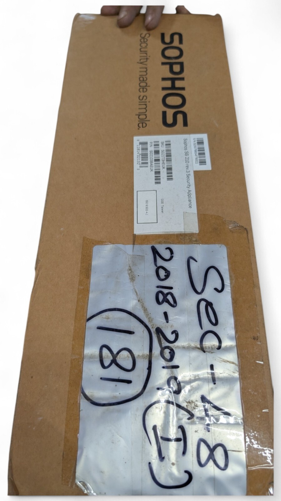 Sophos SG 210 Rev. 3 Firewall Network Security Appliance