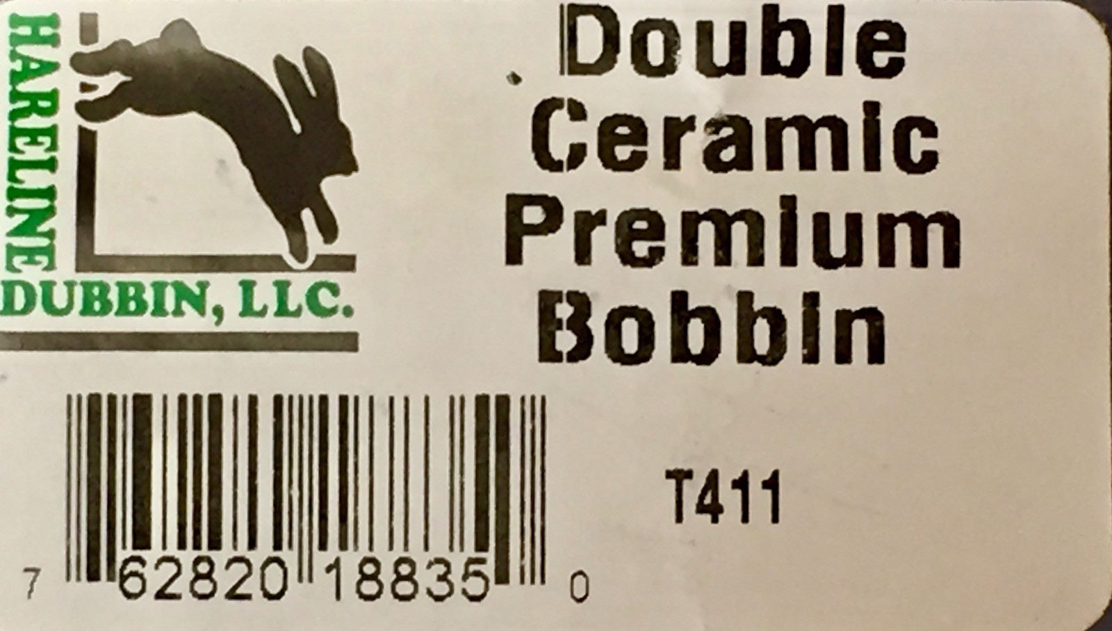 HARELINE DUBBIN DOUBLE CERAMIC PREMIUM BOBBIN. FLY TYING TOOL. NEW.