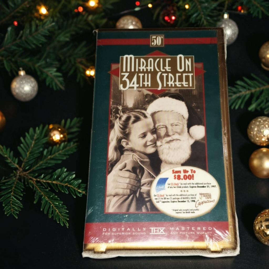 Miracle On 34th Street VHS Digitally Remastered 20th Century Fox New sealed.