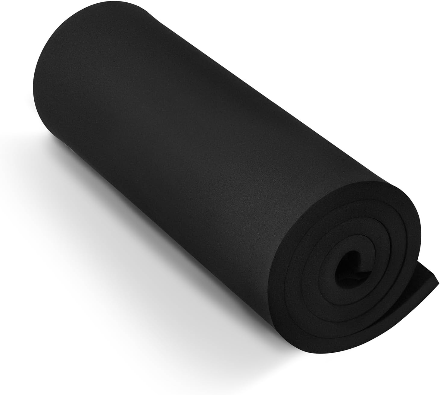 Black Eva Foam Sheets roll, Premium eva Craft Foam 12mm Thick, 13.9" x 39", High