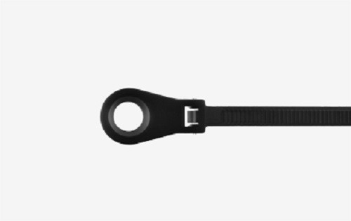 AD - 08444-0 - Cable Tie, 7.5 In. Screw Mount Black  - 1000EA