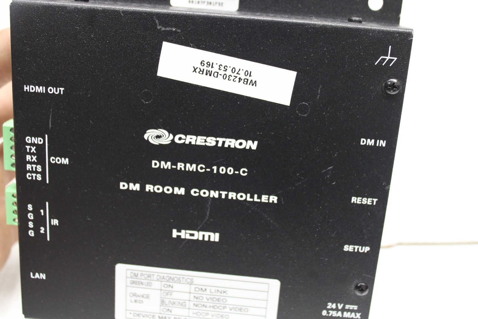 Crestron DM-RMC-100-C DM Room Controller
