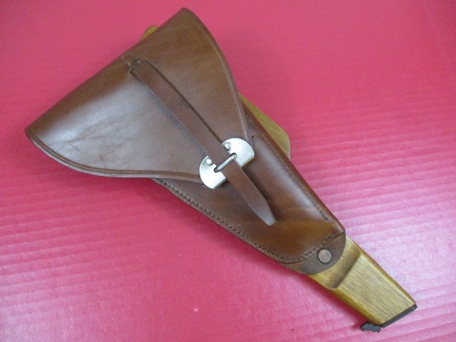 post-WWII Odin Commercial FN Browning P35 High Power Stock Holster - XLNT #3