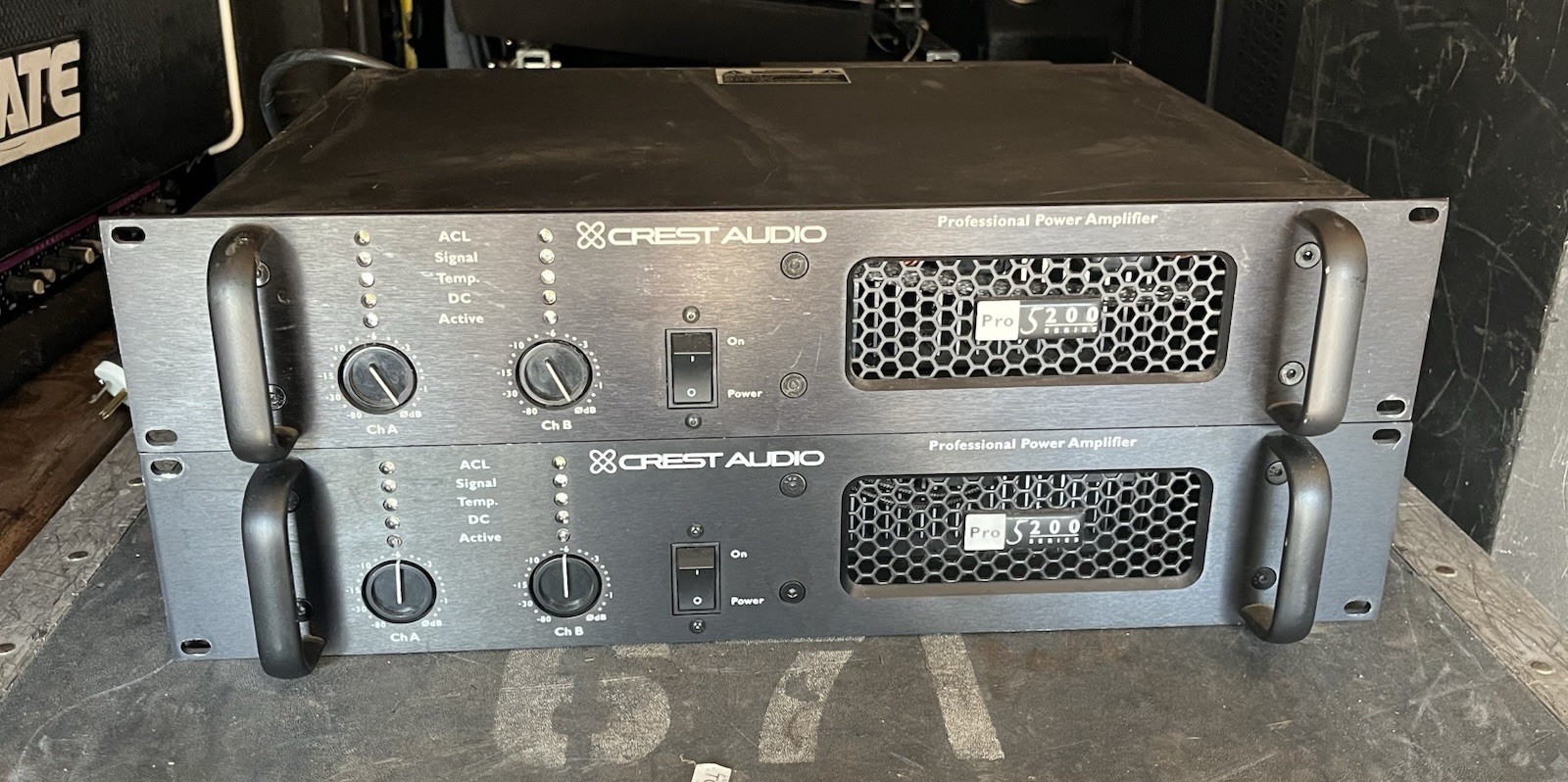 Crest Pro 5200 Professional Power Amplifier. Nice Shape Free Shipping!!!