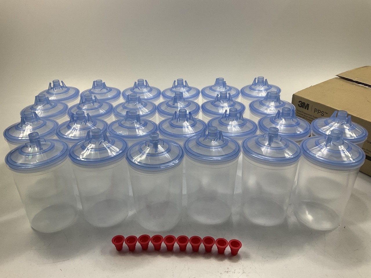 3M 16325 PPS Lid & Liner Kit Size Large 125 Micron 25 Lids 25 Liners 10 Plugs