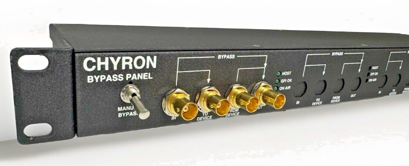 Chyron Bypass Panel