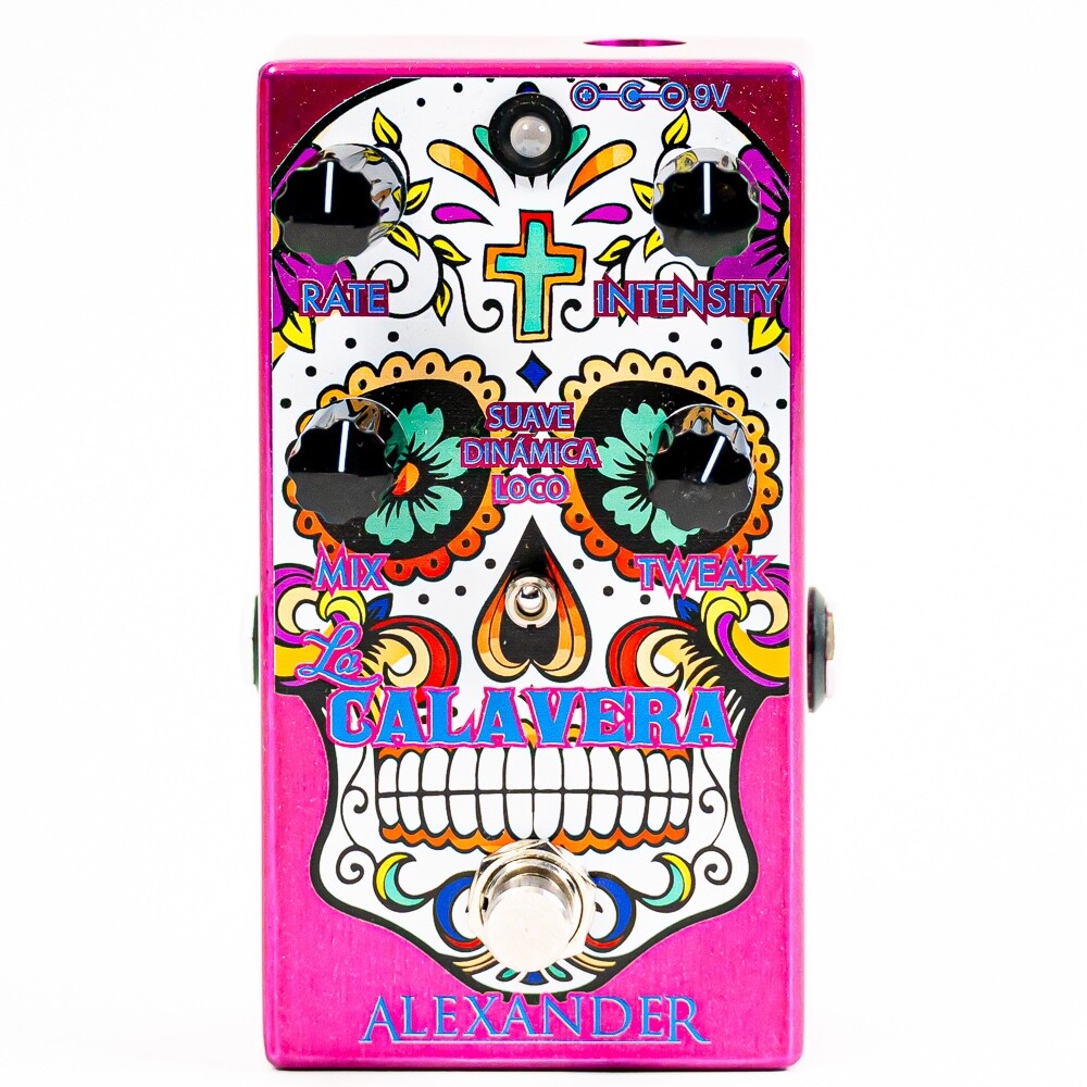 Alexander La Calavera Multi-Mode Phaser Guitar Effect Pedal - New