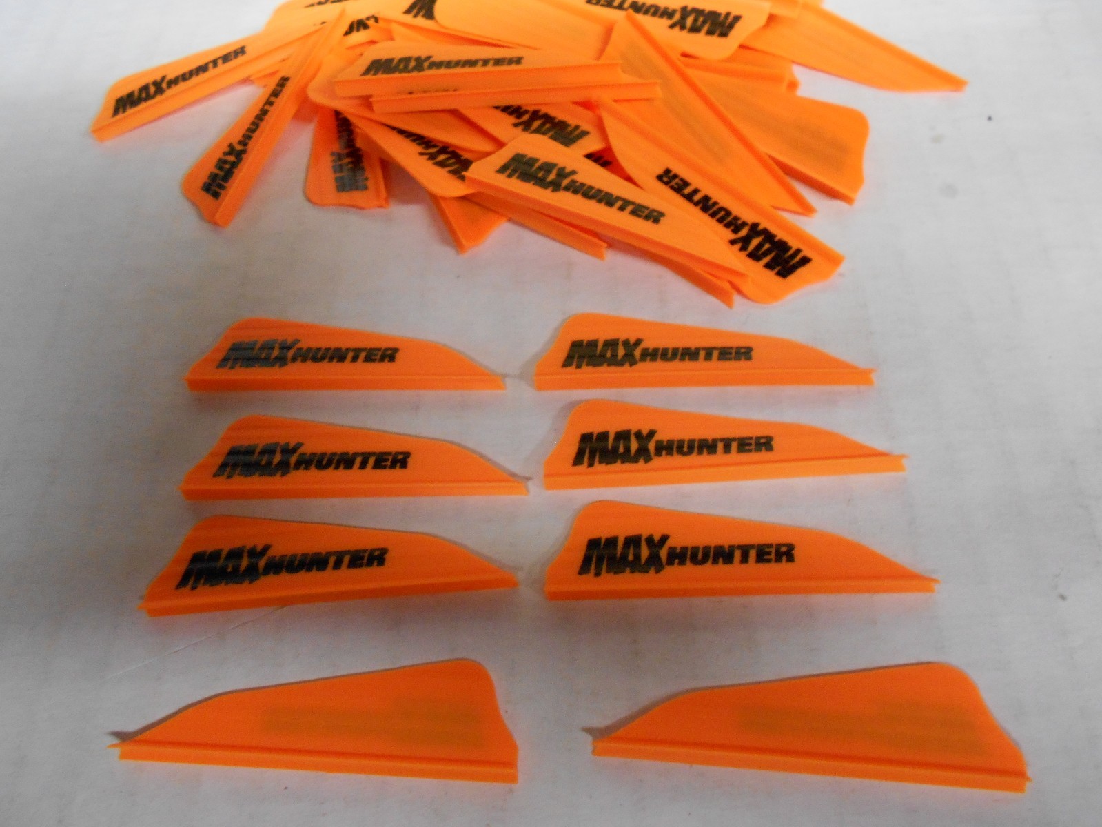 36- AAE Max Hunter 2.1" SUNSET GOLD Vanes arizona archery arrow fletching