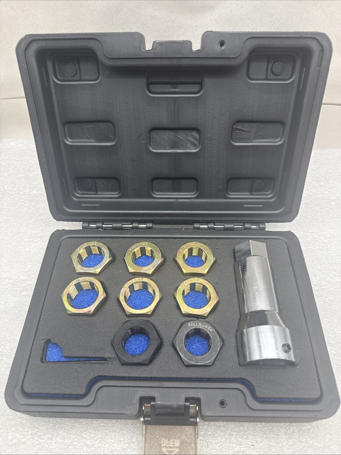 maXpeedingrods 10 PCS Axle Spindle Threading Chaser Set, Thread Rethreading Rest