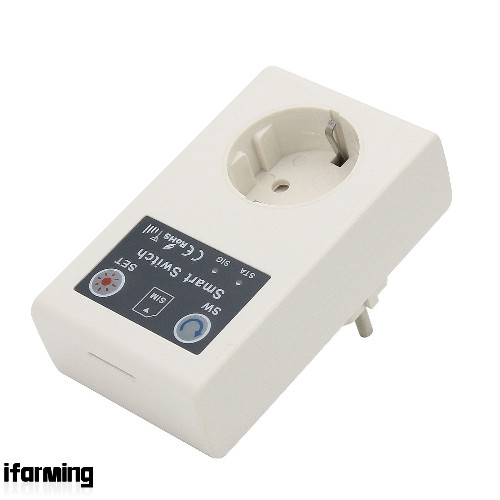 SC1-GSM GSM Smart Switch Socket Cellphone Remote Control German Standard 16A IF