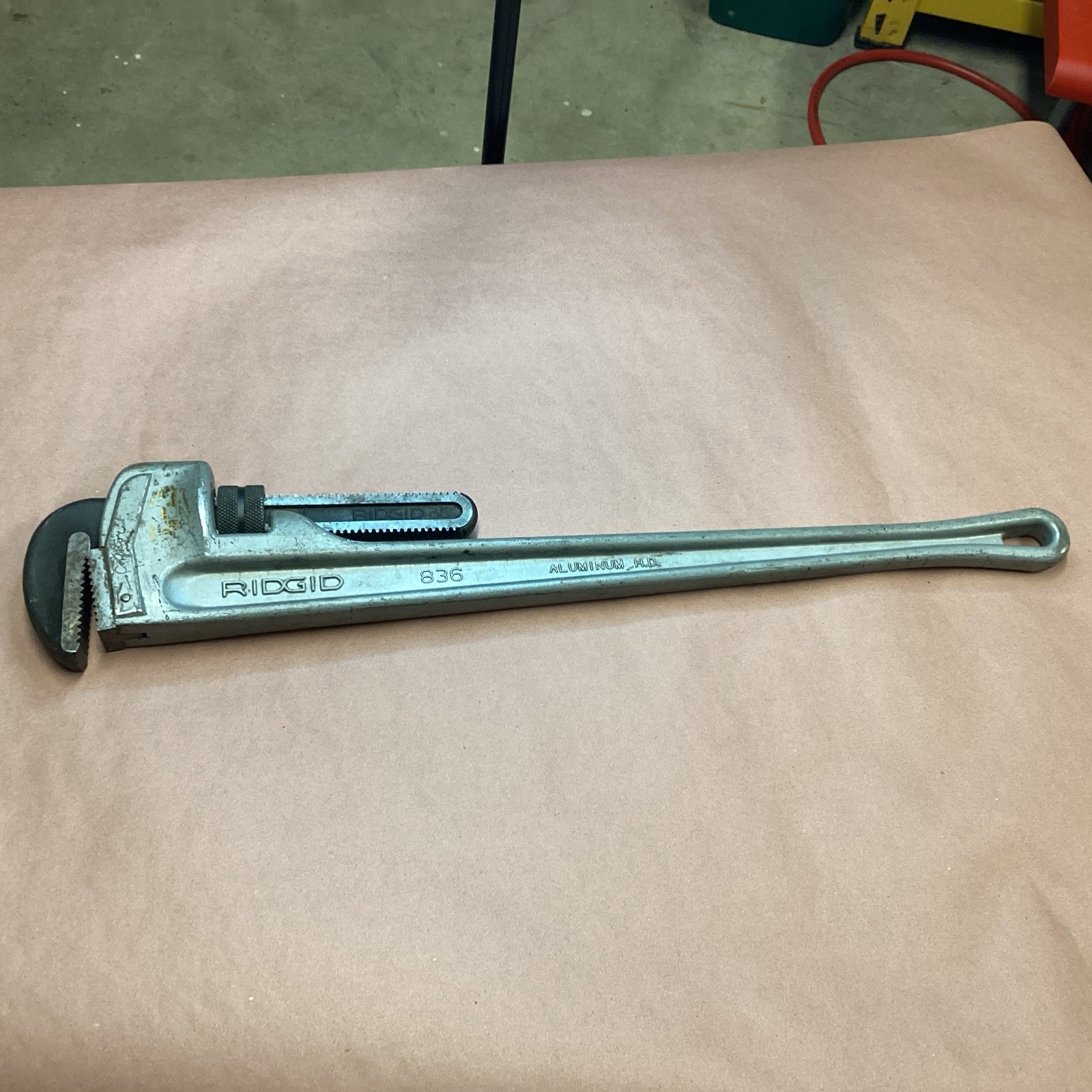 Ridgid 836 Aluminum Hd Pipe Wrench 36in